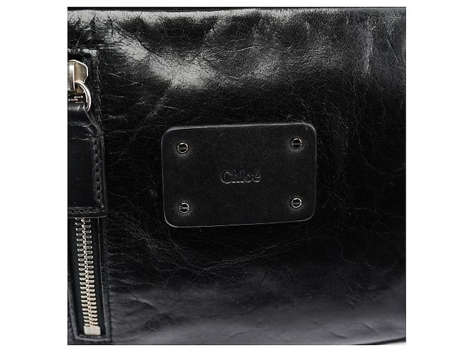 Chloé Borsa Tote Paddington in pelle nera - vista 6