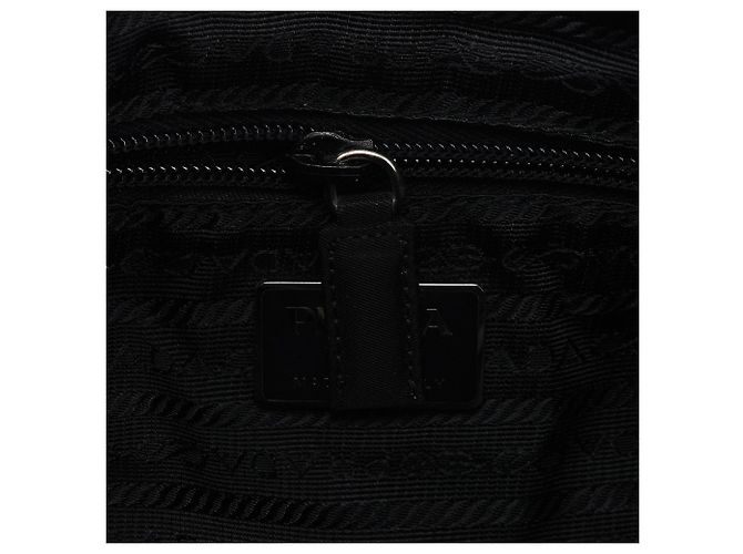 Prada Borsa a Tracolla Hobo Tessuto Sport Military Green - vista 13