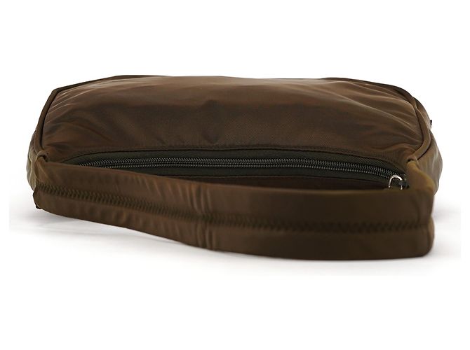 Prada Borsa a Tracolla Hobo Tessuto Sport Military Green - vista 4