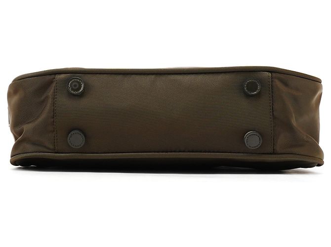 Prada Borsa a Tracolla Hobo Tessuto Sport Military Green - vista 5