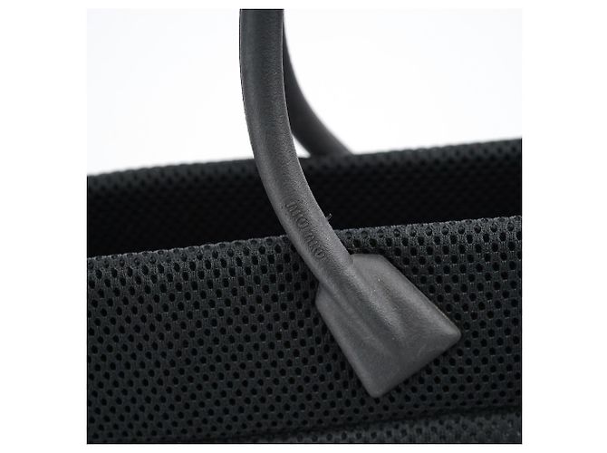 Miu Miu Borsa Tote Grande in Rete Nera - vista 5