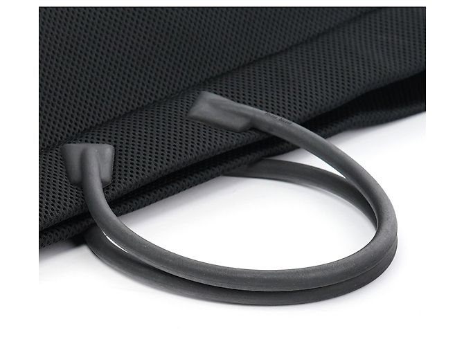 Miu Miu Borsa Tote Grande in Rete Nera - vista 8