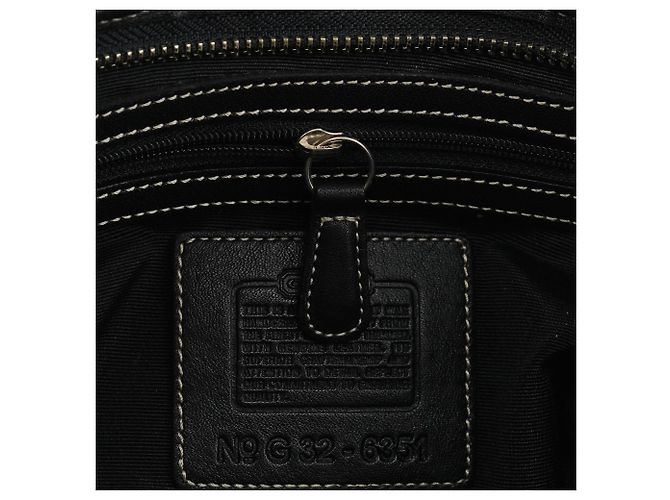 Coach Borsa a tracolla Signature Soho 6351 Grey Black - vista 13
