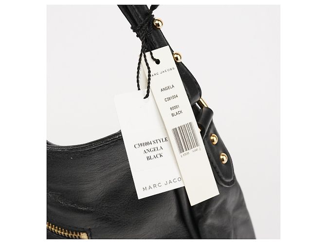 Marc Jacobs Borsa a spalla Angela multi-tasche in pelle nera - vista 14