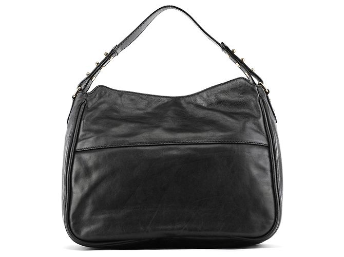 Marc Jacobs Borsa a spalla Angela multi-tasche in pelle nera - vista 3