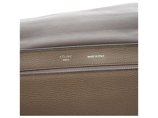 Trapèze Céline Borsa Trapeze 2-Way in pelle taupe - vista 15