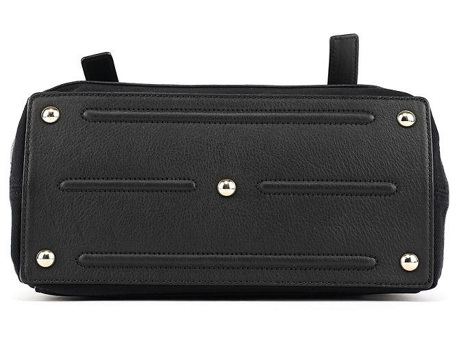Yves Saint Laurent 289278 Borsa 2-Way Muse Two in pelle nera - vista 5