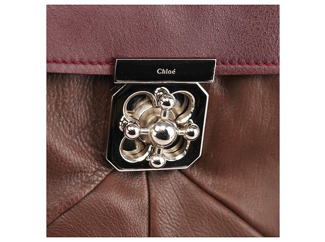 Chloé Elsie 2-Way Tasche aus Leder in Two-Tone - Ansicht 6