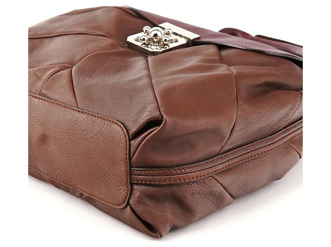 Chloé Elsie 2-Way Tasche aus Leder in Two-Tone - Ansicht 9