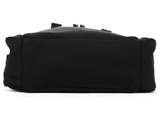 Miu Miu Borsa a tracolla tattica in nylon nero - vista 6