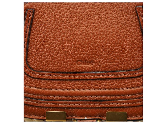 Chloé Borsa Cesto Marcie in Raphia Beige Brown - vista 5