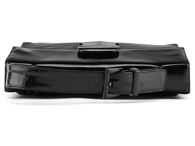 Prada Borsa con manico in nylon Tessuto Spazzolato nero - vista 4