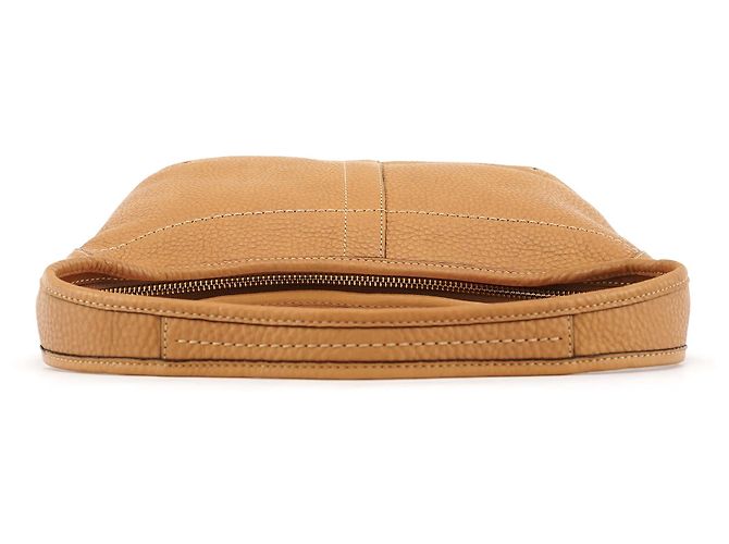 Coach Borsa a tracolla hobo in pelle Tan 11611 - vista 4