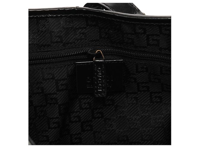 Gucci 001 3306 Borsa a tracolla Jackie in tela Beige Black Canvas - vista 10