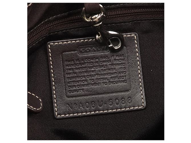 Coach Borsa Tote Soho Signature 5088 Beige Brown - vista 10