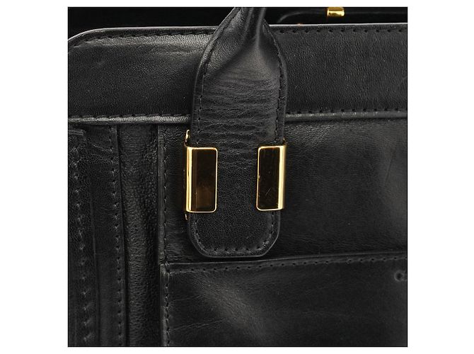 Chloé Borsa 2-Way Alice in pelle nera - vista 7