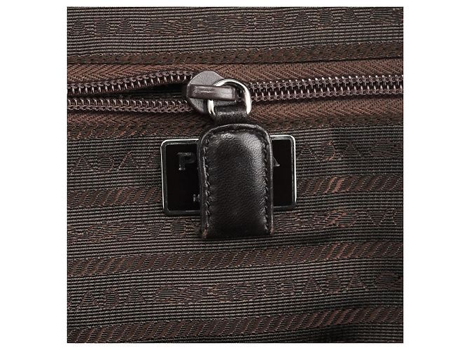 Prada Borsa Tote 1995 Green Tessuto Nappa Nylon - vista 16