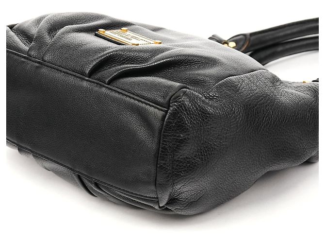 Marc by Marc Jacobs Borsa 2-Way Classic Q Fran in pelle nera - vista 8