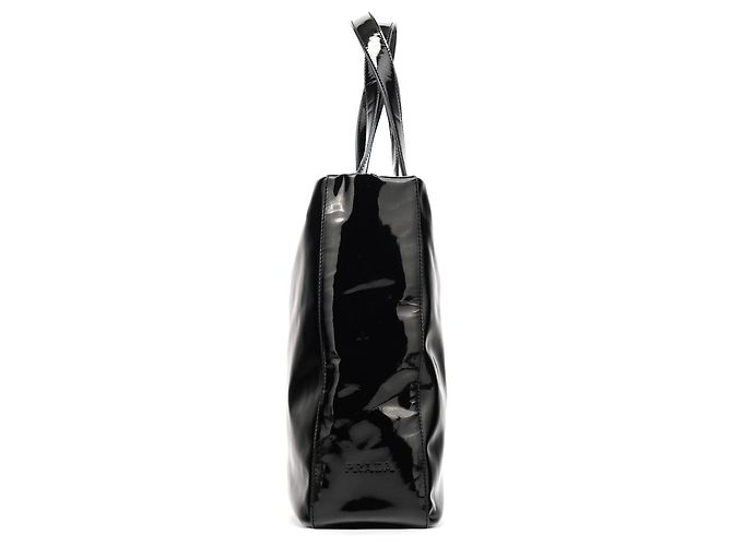 Prada Borsa Tote B8157 Black Spazzolato - vista 2