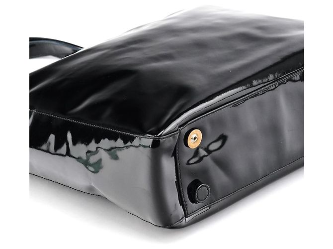 Prada Borsa Tote B8157 Black Spazzolato - vista 6