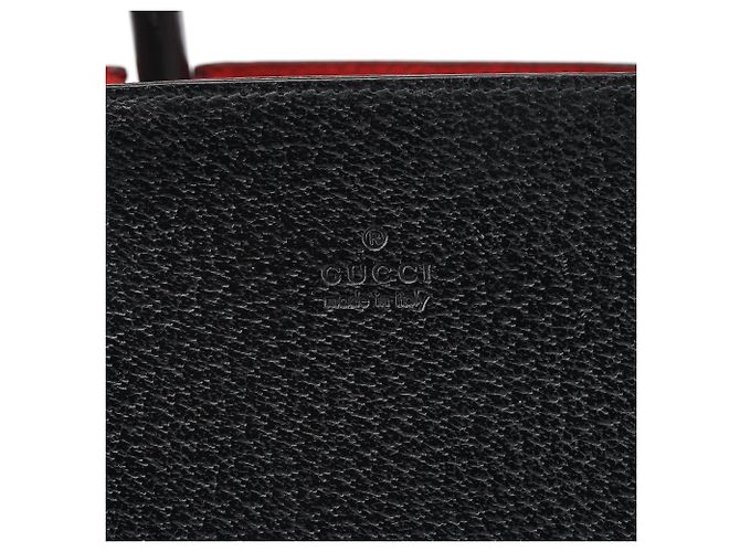 Bamboo Gucci 002 1060 Borsa Tote in pelle nera con bambù - vista 5