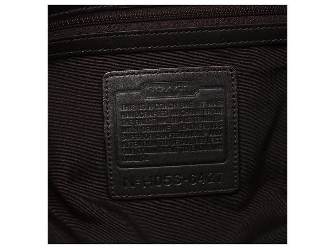 Coach Borsa Tote Soho Signature 6427 Beige Brown - vista 11