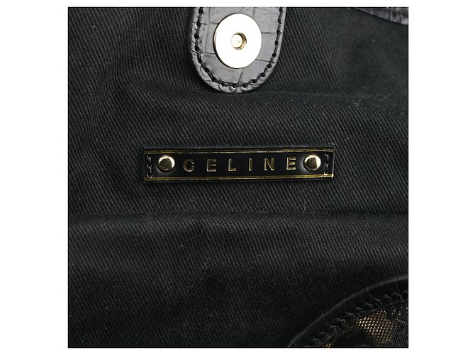 Céline Borsa a tracolla Bittersweet in Canvas Monogram brown - vista 14