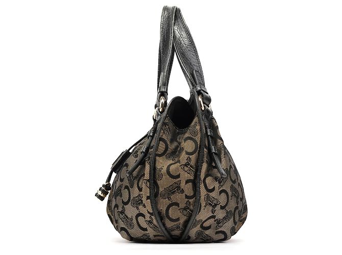 Céline Borsa a tracolla Bittersweet in Canvas Monogram brown - vista 2
