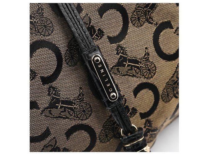 Céline Borsa a tracolla Bittersweet in Canvas Monogram brown - vista 6