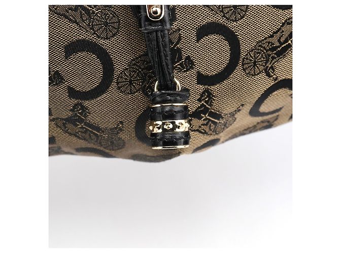Céline Borsa a tracolla Bittersweet in Canvas Monogram brown - vista 7