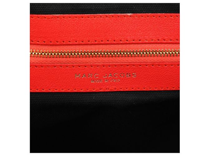 Marc Jacobs Picca borsa a tracolla Little Stam in pelle matelassé rossa - vista 13