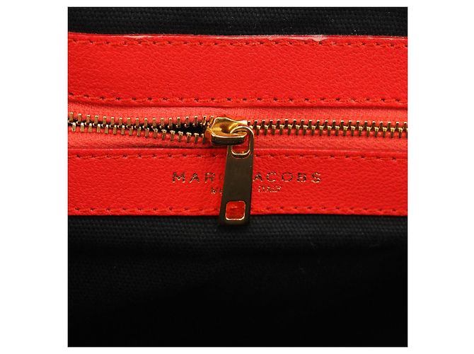Marc Jacobs Picca borsa a tracolla Little Stam in pelle matelassé rossa - vista 14