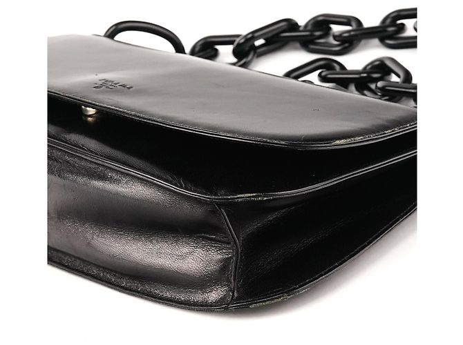 Prada Borsa a tracolla Swing Madras Nera 1996 - vista 10
