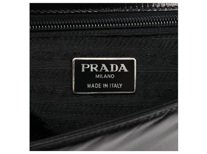 Prada Borsa a tracolla Swing Madras Nera 1996 - vista 13
