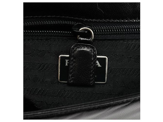 Prada Borsa a tracolla Swing Madras Nera 1996 - vista 14