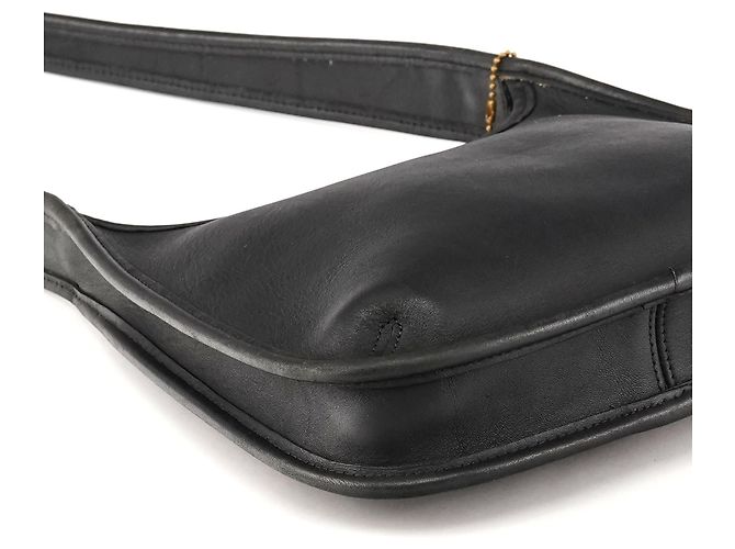Coach Borsa a tracolla Ergo 9020 in pelle nera - vista 8
