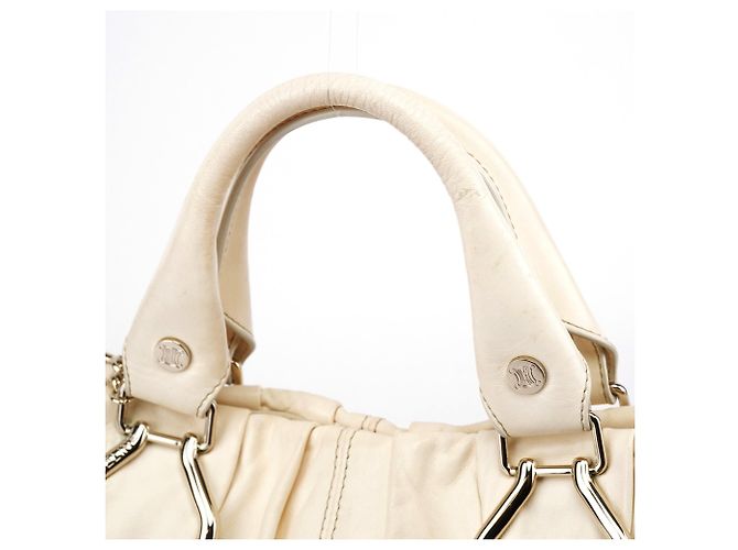 Céline Ivory Leather Pillow 2-Way Bag - Ansicht 10