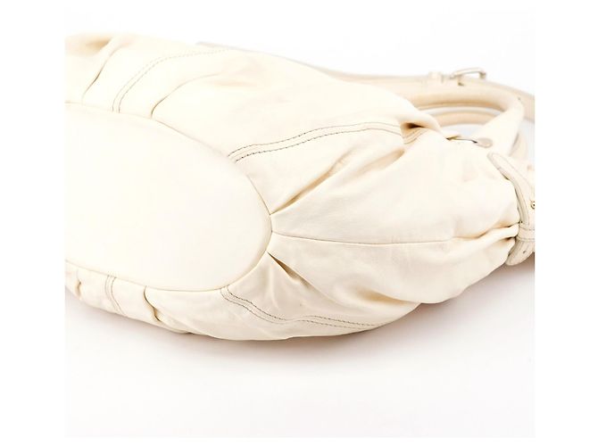 Céline Ivory Leather Pillow 2-Way Bag - Ansicht 15
