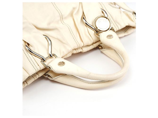 Céline Ivory Leather Pillow 2-Way Bag - Ansicht 16
