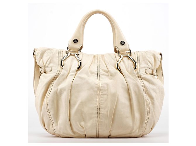 Céline Ivory Leather Pillow 2-Way Bag - Ansicht 3