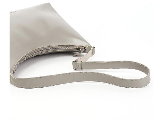 Prada Borsa a tracolla 1998 Grey Vitello Metallo - vista 13