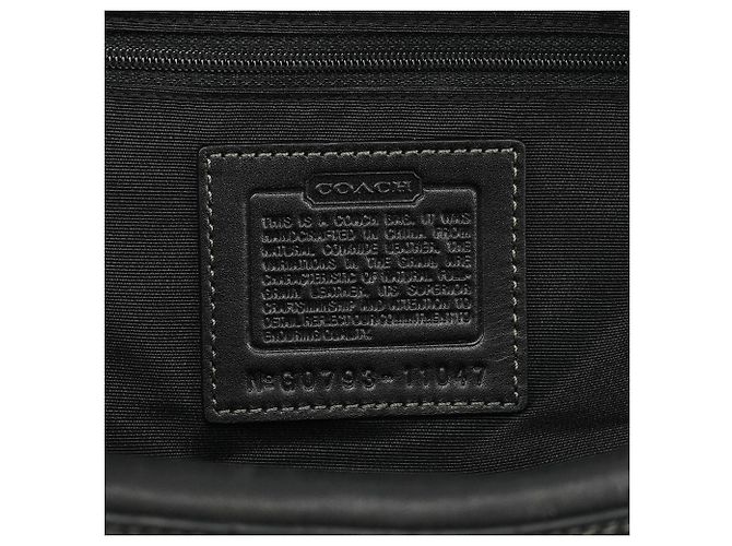 Coach 11047 Borsa Tote Hamptons in pelle nera - vista 12