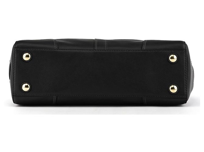 Coach 11047 Borsa Tote Hamptons in pelle nera - vista 5
