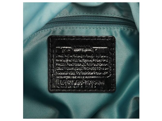 Coach Borsa a tracolla 19758M Grey Black Signature Turnlock - vista 10