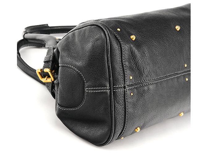 Chloé Borsa a tracolla Paddington in pelle nera - vista 11