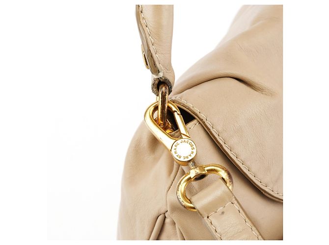 Marc by Marc Jacobs Borsa 2-Way multiptasche in pelle beige - vista 16
