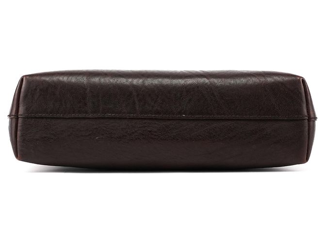 Gucci Tote in pelle marrone con chiusura a girevole 2002 - vista 4