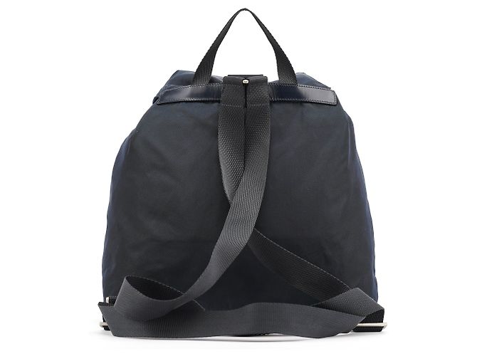 Prada Zaino B2811F Navy Tessuto Vela Backpack - vista 3