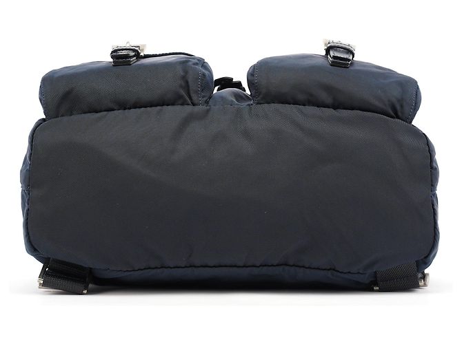 Prada Zaino B2811F Navy Tessuto Vela Backpack - vista 5