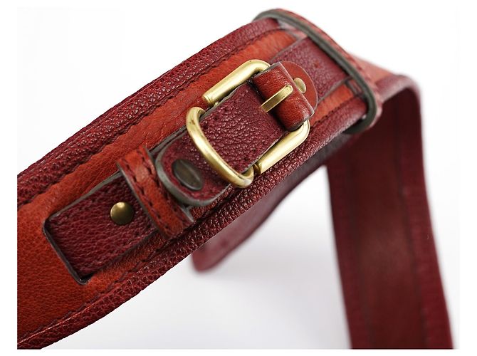 Chloé Borsa Satchel in pelle bordeaux Autunno 2005 - vista 12